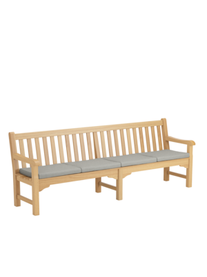 Seat Cushion Set for Summerfield / Kensington Bench 240 Stone, Set of 4
