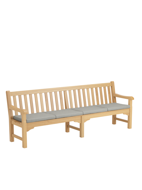 Seat Cushion Set for Summerfield / Kensington Bench 240 Stone, Set of 4