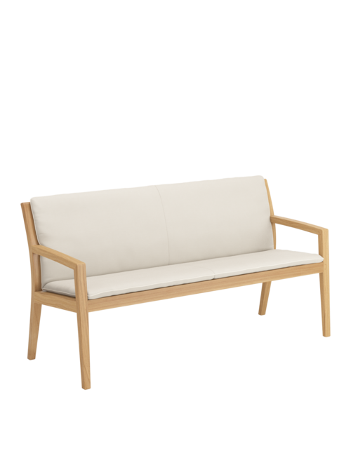 Cushion for Valencia Bench 165 Linum piped