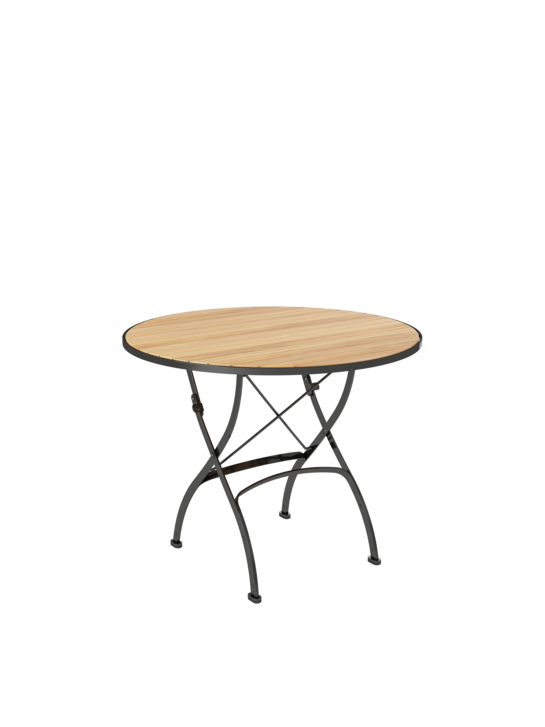 Fontenay Table Teak round, foldable