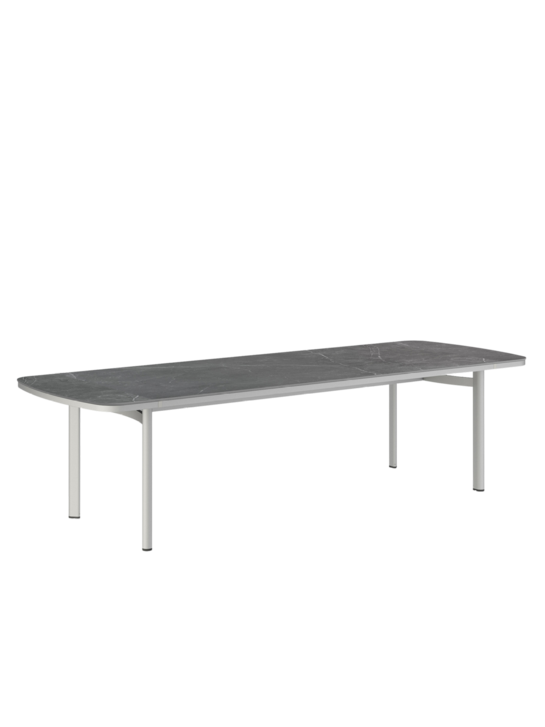 Temper Table Anodised Aluminium/Ceramic