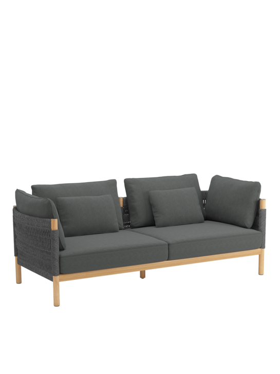 Cavo Sofa Anthracite incl. cushions Anthracite