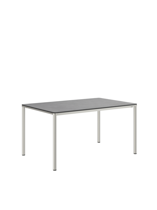 Portland Table Stainless Steel/HPL Shade