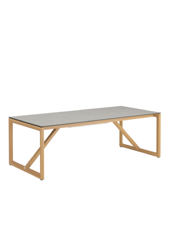 Trey Table Teak/HPL Shade