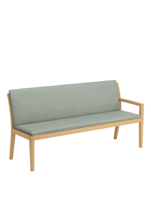 Cushion for Valencia Bench Element 180 Mineral/seams Mineral
