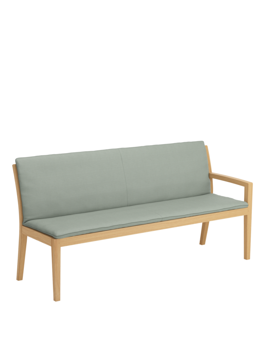 Cushion for Valencia Bench Element 180 Mineral/seams Mineral