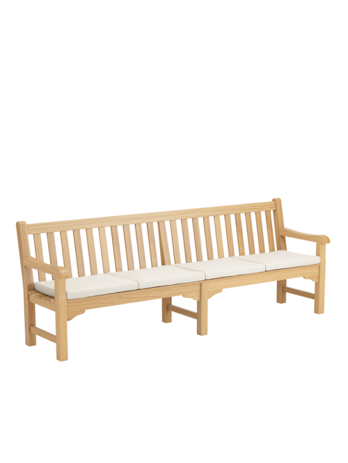 Seat Cushion Set for Summerfield / Kensington Bench 240 Linum, Set of 4